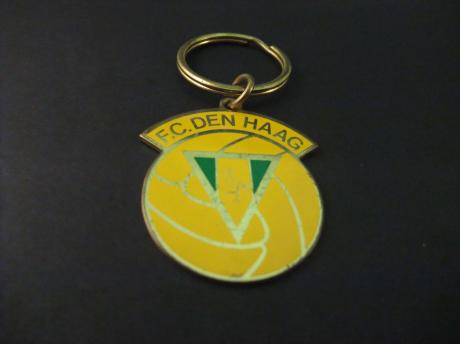 FC Den Haag ( ADO Den Haag) oude sleutelhanger logo groen-geel clubkleuren
